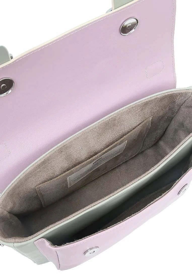 Women Vegan Leather Lilac Purse - Paw Lucky Design