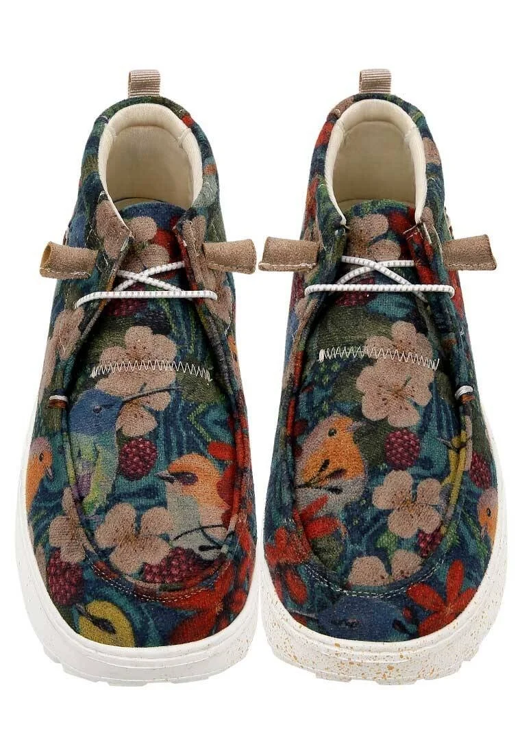 Women Vegan Leather Multicolor Boots - Fly Anywhere Design