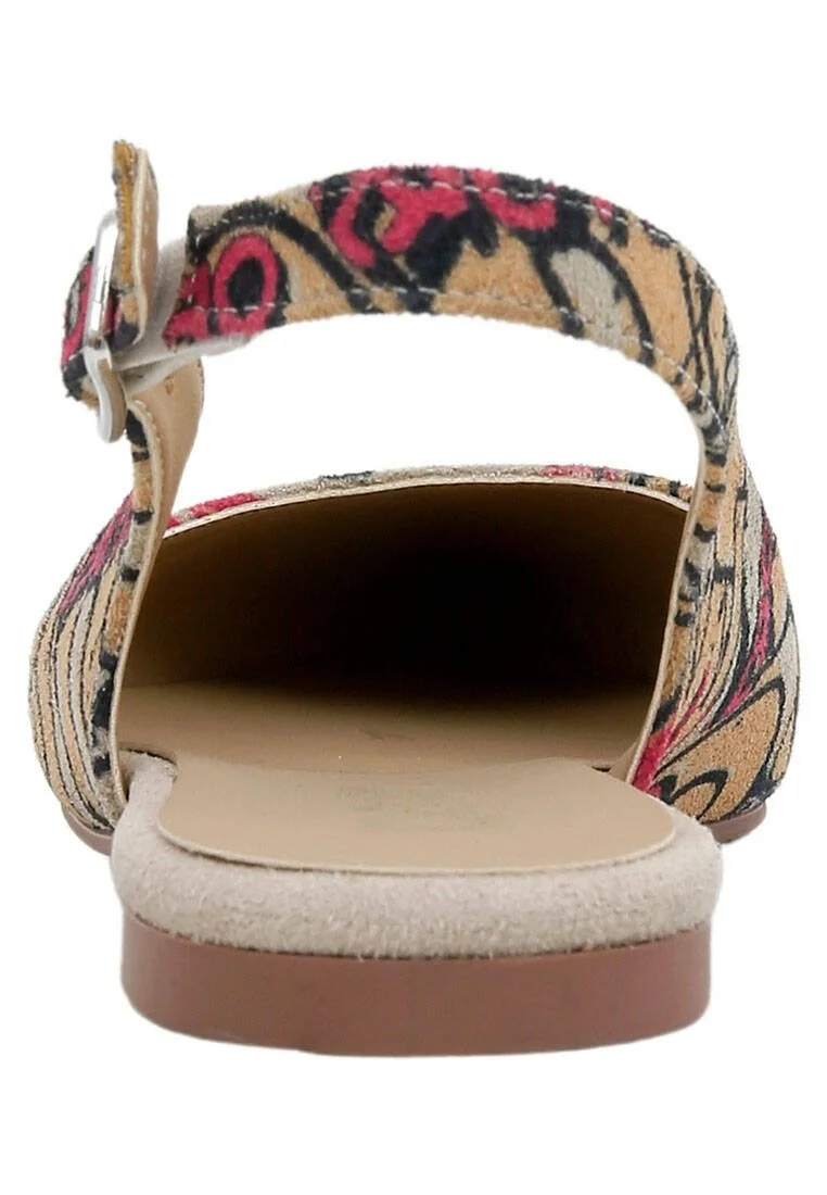 Women Vegan Leather Multicolor Flat Shoes - Warner Bros Wonder Woman Design