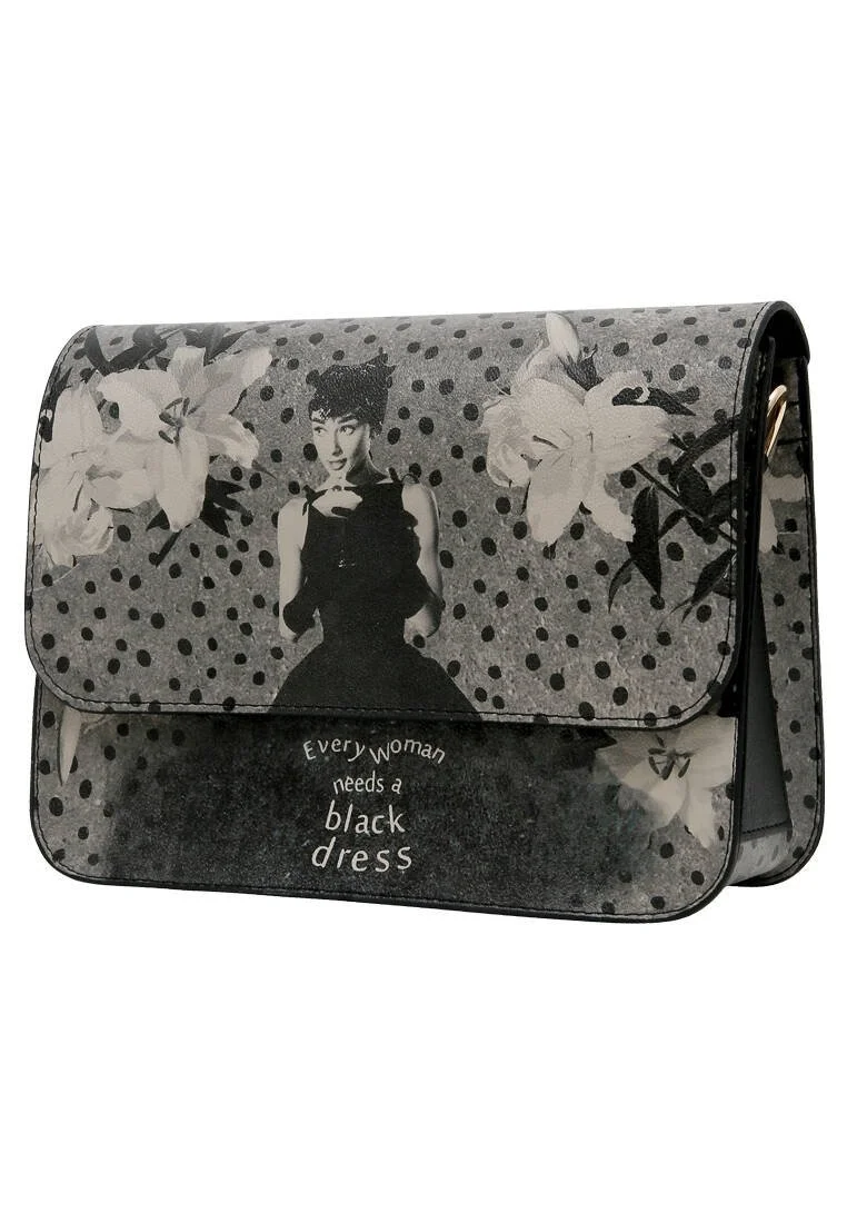 Women Vegan Leather Multicolor Purse - Black Dress Design
