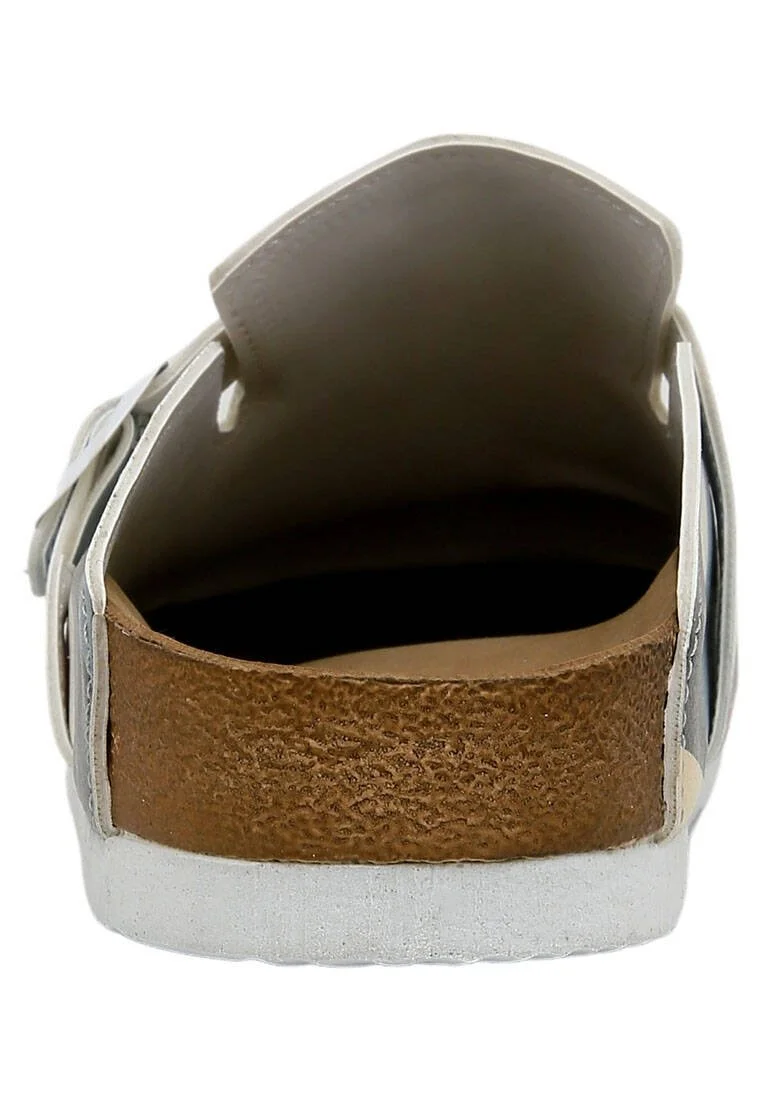 Women Vegan Leather Multicolor Slippers - Reflection of Colors Design