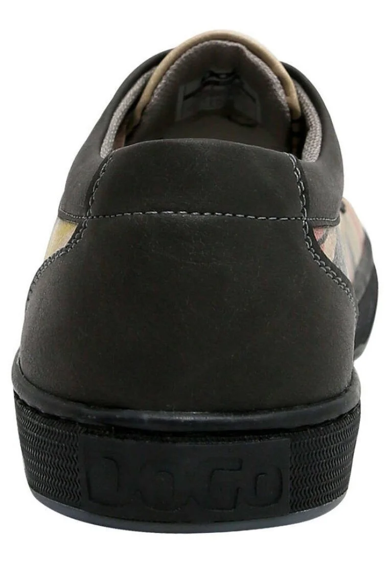 Women Vegan Leather Multicolor Sneakers - Paint Your Dreams Design