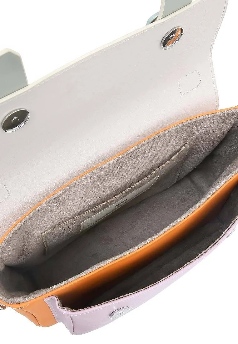 Women Vegan Leather Orange Purse - Chill Design