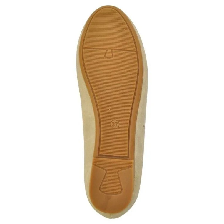 Women Vegan Leather Pink Flat Shoes - When I Saw You Design