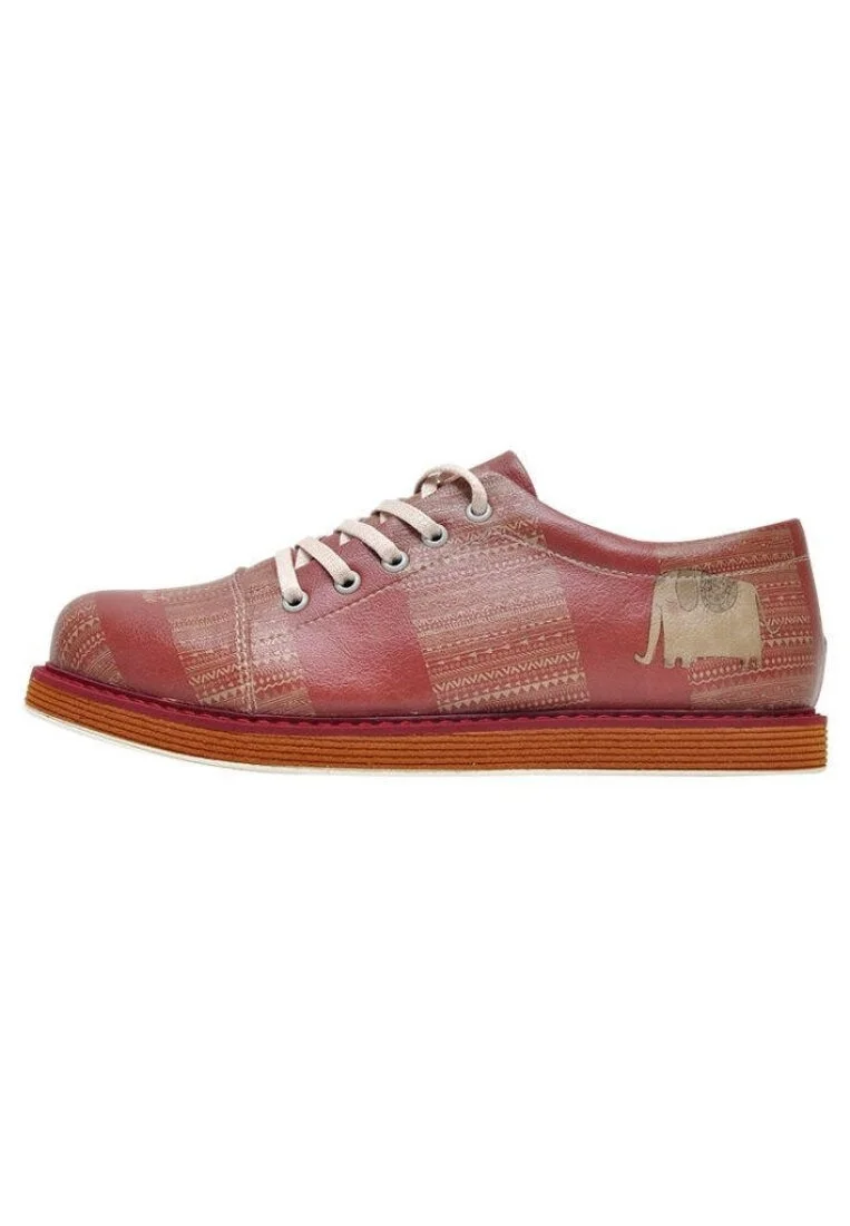 Women Vegan Leather Pink Sneakers - Namaste Design