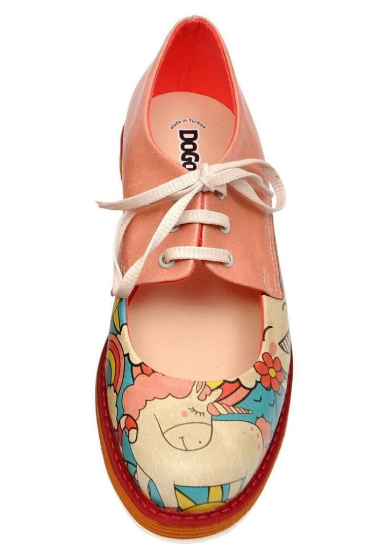 Women Vegan Leather Pink Sneakers - Creamy Dreamy Design
