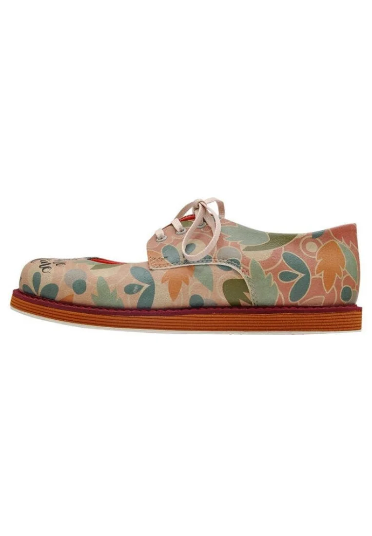 Women Vegan Leather Pink Sneakers - Summer Breeze Design