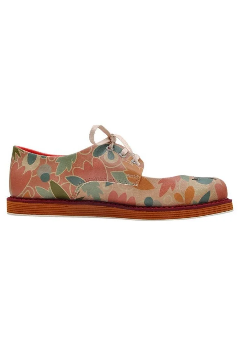 Women Vegan Leather Pink Sneakers - Summer Breeze Design