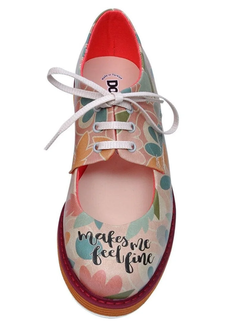 Women Vegan Leather Pink Sneakers - Summer Breeze Design