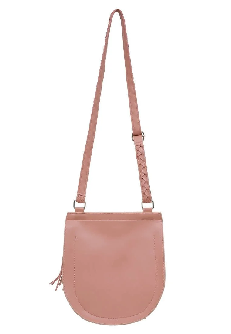 Women Vegan Leather Multicolor Shoulder Bag - Block Houses Design