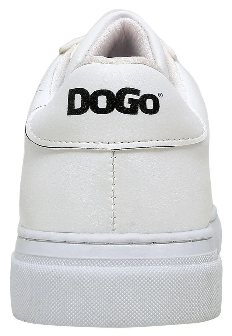 Women Vegan Leather White Sneakers - Warner Bros Tom and Jerry Up to No Good Design