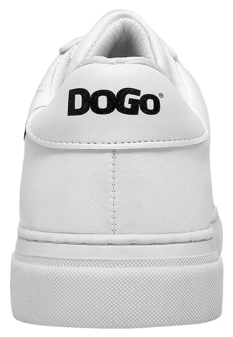 Women Vegan Leather White Sneakers - Warner Bros Up-to-No-Good Design