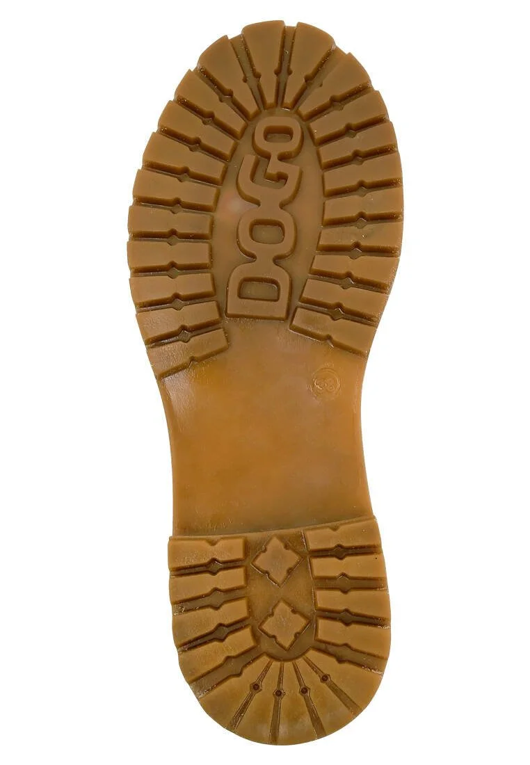 Women Vegan Leather Yellow Long Boots - Robo Shibuya Design