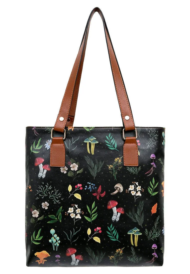 Women Vegan Leather Yellow Shoulder Bag - Hedge Hug Design