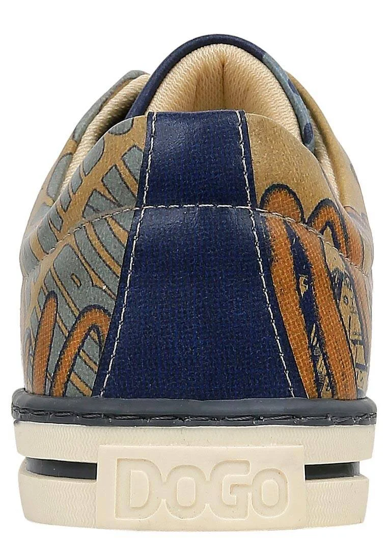 Women Vegan Leather Yellow Sneakers - Robo Shibuya Design