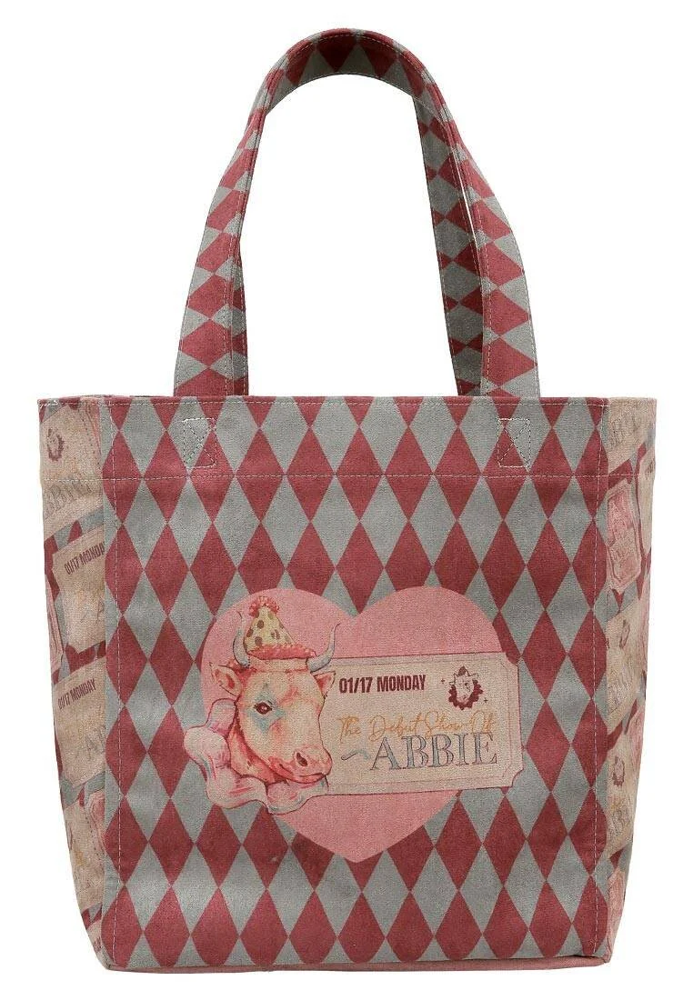 Women Vegan Multicolor Large Tote Bag - Abbie Design