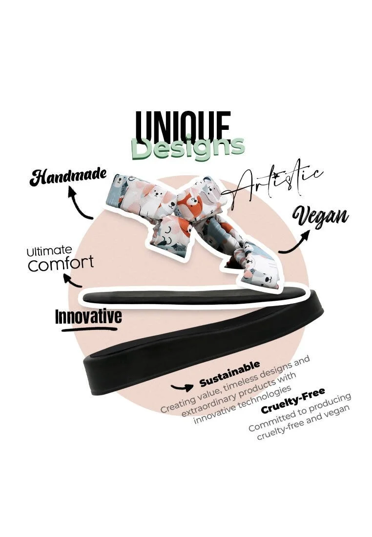 Women Vegan Leather Multicolor Wedge Sandals - Curious Eyes Design