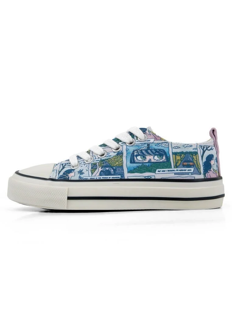 Women Vegan White Sneakers - Already Lost Design